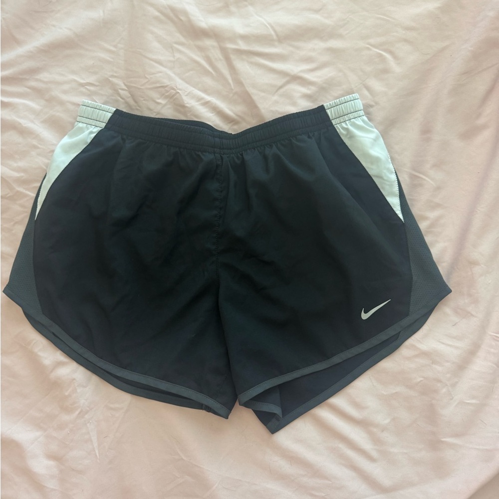 Nike Black and White Running Shorts